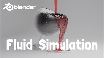 My first fluid simulation in Blender Mantaflow