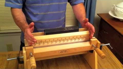 Tying Up Boards for Book Binding - AffordableBindingEquipment.com