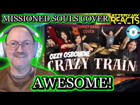 Crazy Train - Ozzy Osbourne - Missioned Souls Family Band Cover - Reaction