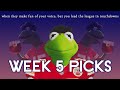 NFL Week 5 Against the Spread Picks - YouTube