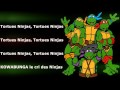 Les tortues ninjas  gnrique  avec les paroles  complet