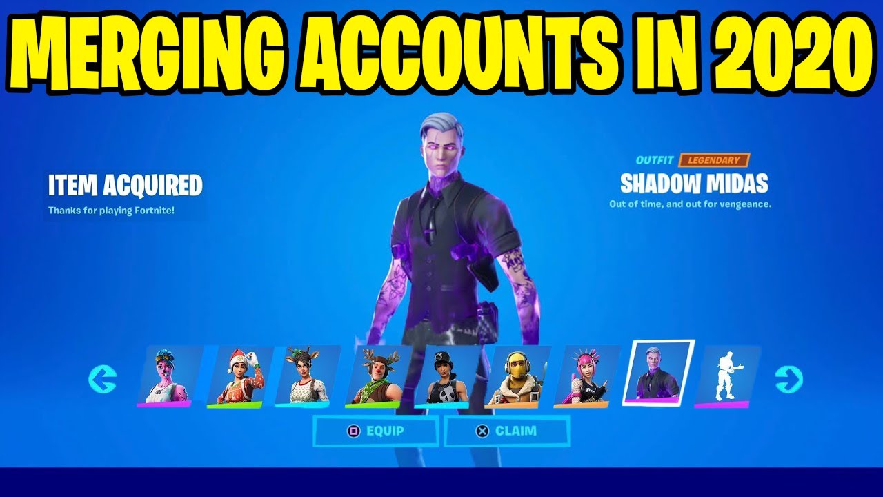 How To Merge Fortnite Accounts In 2020 Youtube - merge roblox accounts 2020