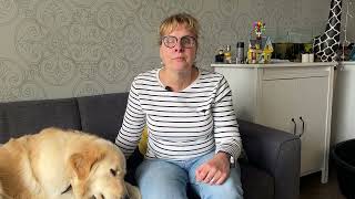 Sandra vertelt hoe belangrijk haar geleidehond Lord voor haar is