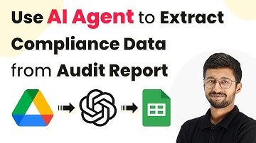 How to Use AI Agent to Extract Compliance Data from Audit Report