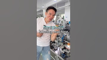 Small bottle labeling machine #labelingmachine #labelingmachinemanufacturer