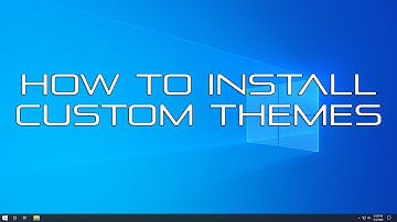 How to Install Custom Themes