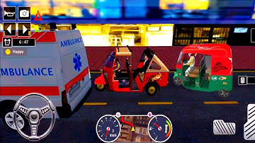 Tuk Tuk auto rickshaw driver game - rickshaw driving fans - Android iOS Gameplay #11