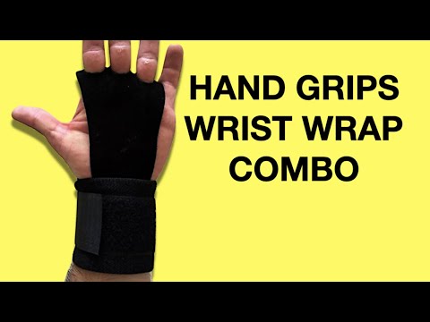 Wrist Wraps and Lifting Straps Combo