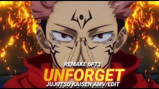 Unforgettable Jujutsu Kaisen [AMV/Edit] @6ft3  (Davinci Resolve 17) remake