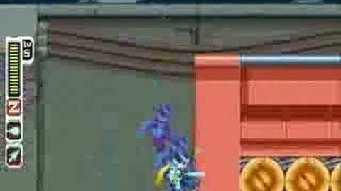 Megaman Zero 2 100 Point:Run Phanter Fauclaus Stage (Edited)