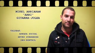 MusikaZuzenean TB - HITZ BITAN: Mikel Arriaran "Arri" (Arkada Social)