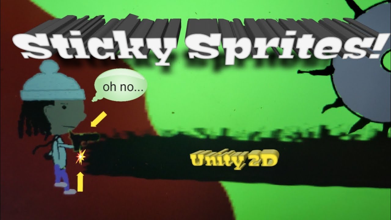 How to Fix That Sticky Sprite - Unity 2D | Version 2021.2.7 | - YouTube