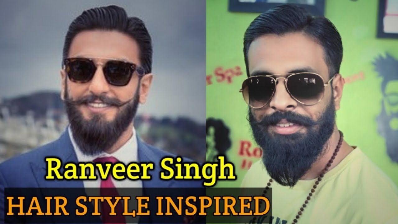 How to set Beard Like Ranveer Singh Beard Style - Ranveer Singh Hairstyle -  Ranveer New look.#70 