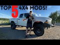 My Top 5 Off Road Mods For Your 2009-2018 Dodge RAM!!! Full Size Off Roading (Budget Build)