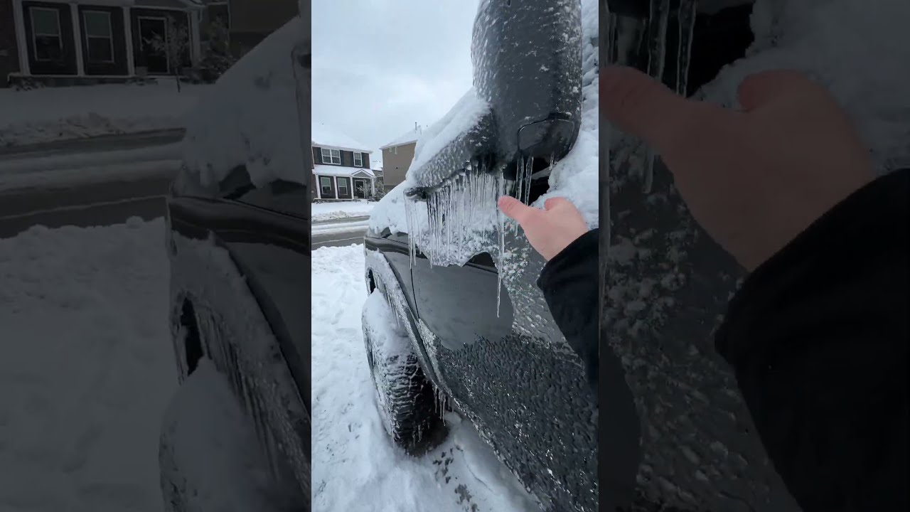 Trying To Start A Diesel Truck In Negative Temperatures Coldstart DieselTruck