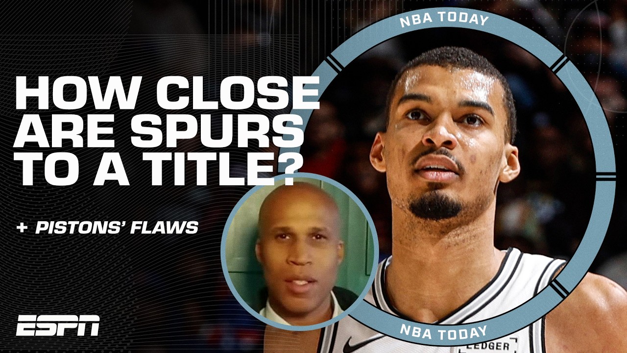 Richard Jefferson says the Spurs are 'still a year away' from winning the Finals 👀 | NBA Today