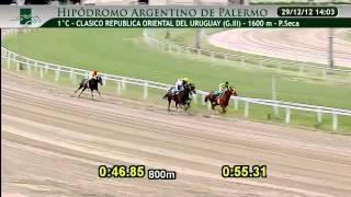 1ra CLASICO REPUBLICA ORIENTAL DEL URUGUAY (G. III) 29-12-2012
