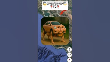 😱 crazy leg car 🤯 on Google maps and Google Earth 🌍
