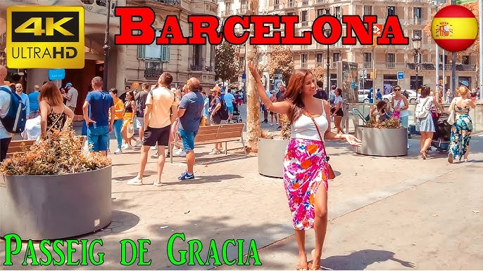 BARCELONA WALK, Passeig de Gràcia - Major Shopping Street