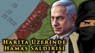 Aksa Tufanı Haritalı Anlatım Hamas-İsrail Savaşı Gazzede Son Durum