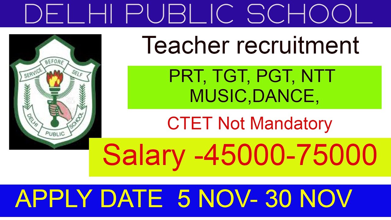 Teachers vacancies