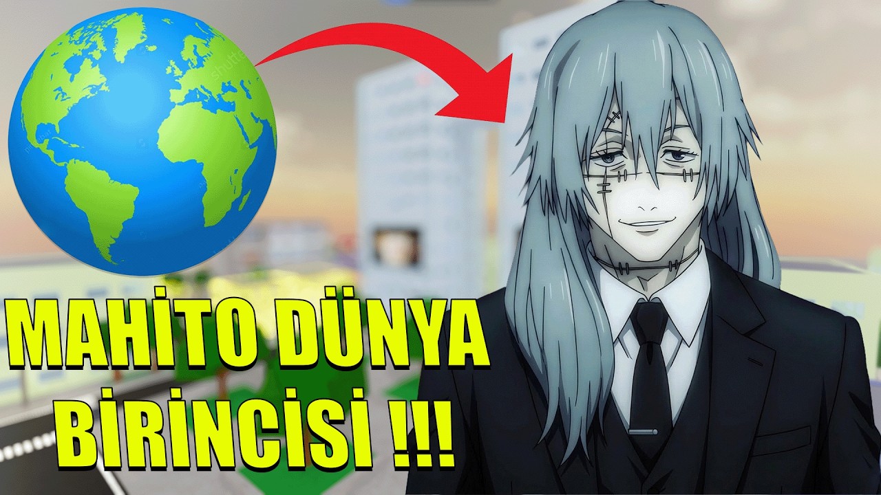 MAHİTO DÜNYA 1.SİNDEN DERS!!! VE KLİP. | ROBLOX JUJUTSU SHENANİGANS