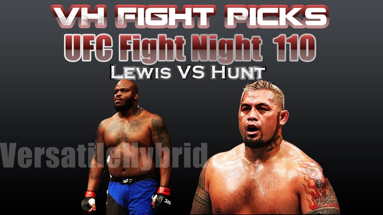 UFC Fight Night 110: LEWIS VS HUNT FS1 Prelims Full Fight ...