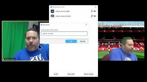 How Students Rename Themselves In A Zoom Call