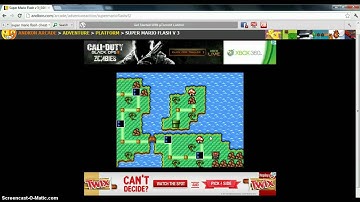 Super Mario Flash Cheats