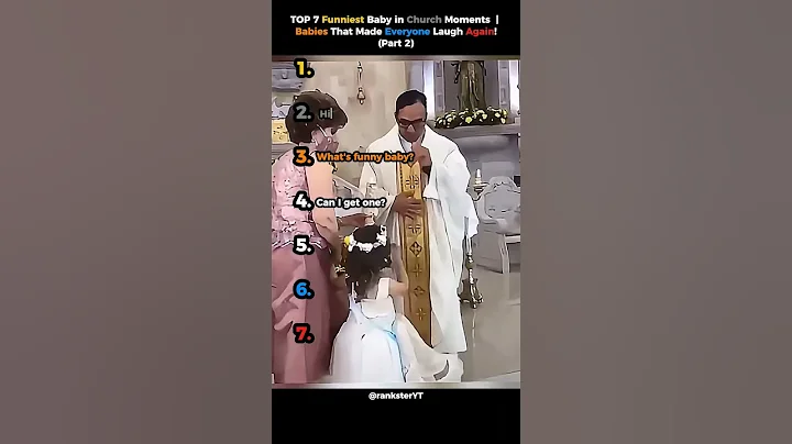 TOP 7 Funniest Baby in Church Moments | Babies That Made Everyone Laugh Again! (Part 2)