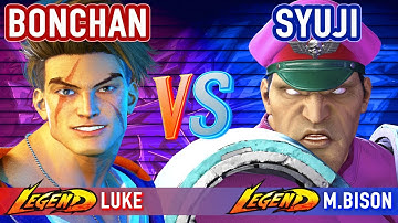 SF6 ▰ BONCHAN (Luke) vs SYUJI (M.Bison) ▰ High Level Gameplay