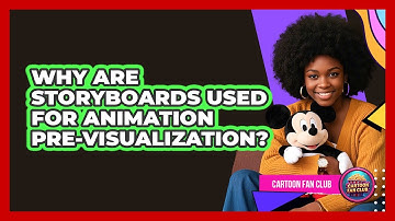 Why Are Storyboards Used For Animation Pre-Visualization?