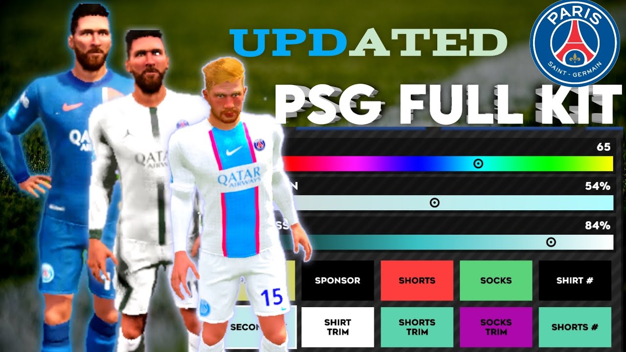 DLS25 PSG KIT | psg new kit 2022/23 dls 