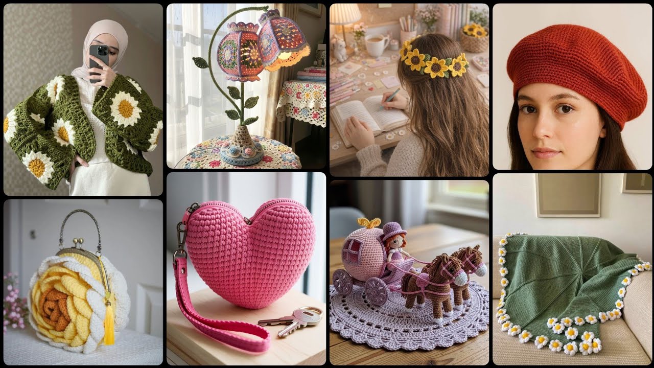 Very gorgeous and beautiful crochet pattern ❤️