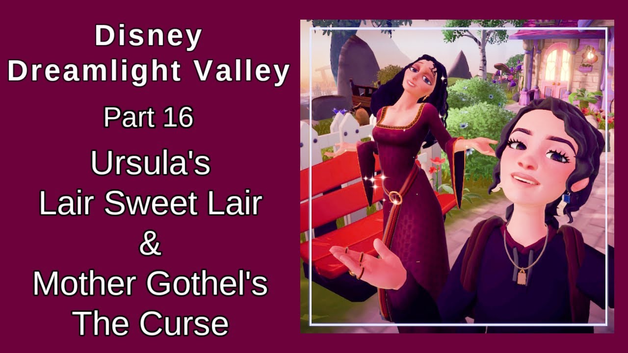 Ursula's Lair Sweet Lair & Mother Gothel's The Curse Disney