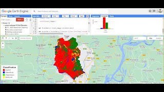 Landuse and Landcover Classification with Change detection using Machine Learning SVM classification