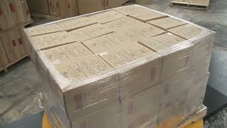 Model 850PS Pallet Loading and Unloading with Pallet Jack