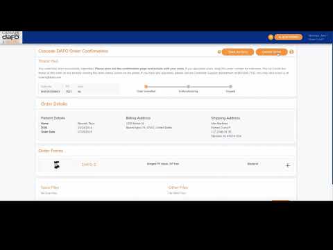 Dafo e-Orders | How to Cancel an e-Order