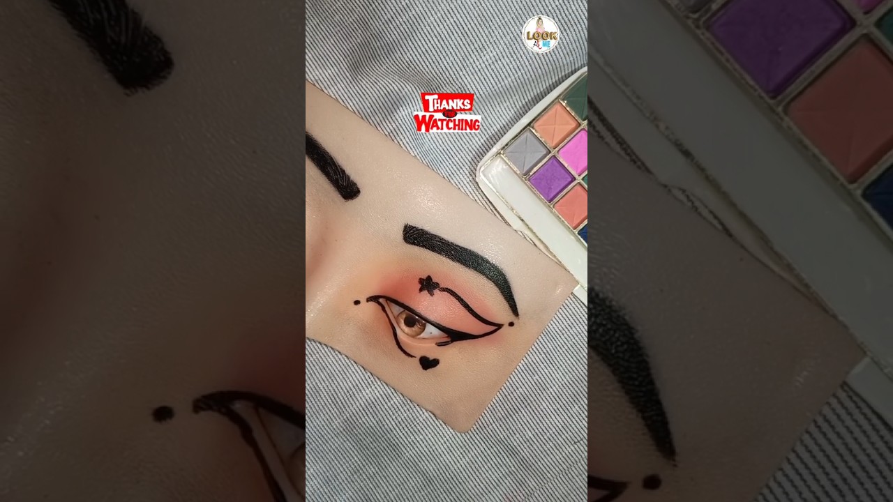 College girl eyeliner tutorial part-6 / makeup tutorials #eyeliner