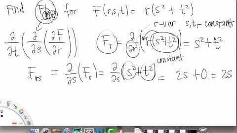 Partial Derivatives | Example 3 | Multivariable Calculus for Sci & Eng | Griti