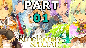 Rune Factory 4 Special (Nintendo Switch Gameplay) Part 1:  I Fell On A Dragon (No Commentary)