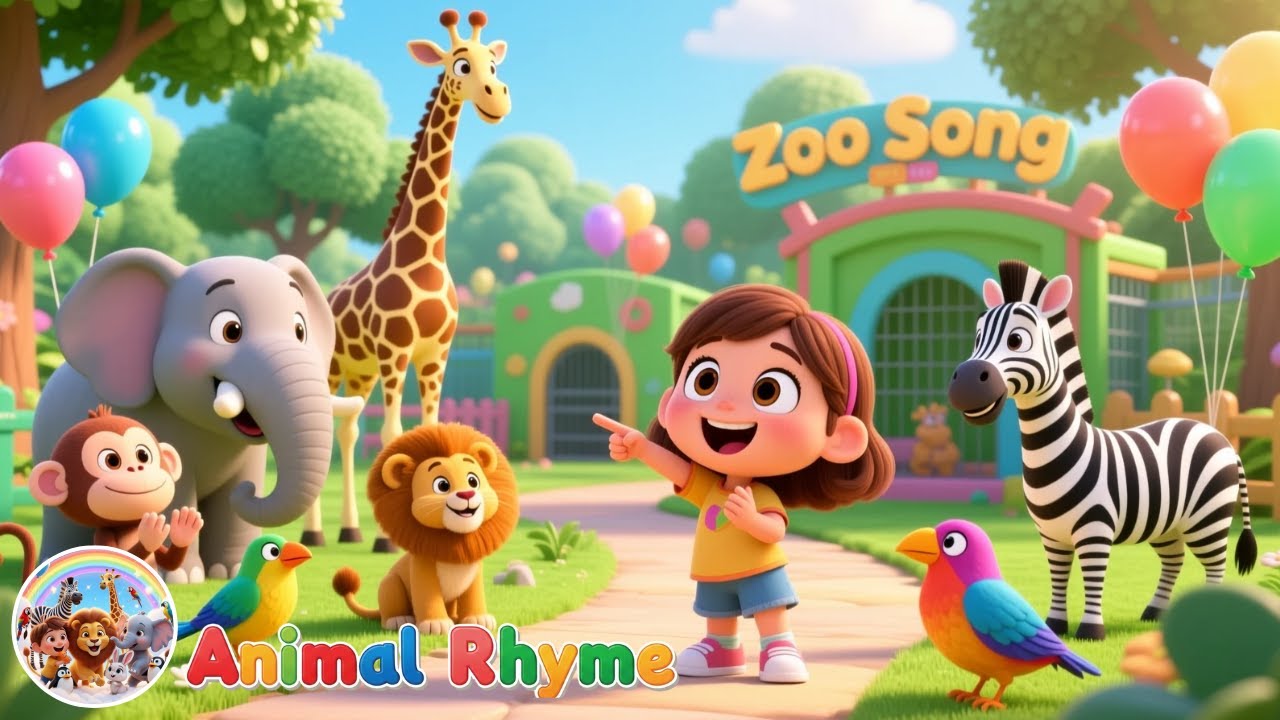 Zoo Song | Bella’s Animals Learning and Educational Action Nursery