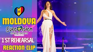 🎥 SNIPPET Reaction 🇲🇩 1st Rehearsal Natalia Barbu - In The Middle | Moldova Eurovision 2024 (SUBTLD)