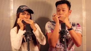 Demi Lovato - FROZEN "Let It Go" (Aiden N Evelyn harmonica cover) chords