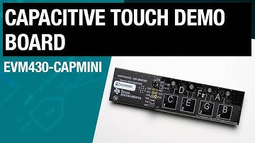 Capacitive touch demonstration board overview