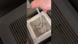 Deep Cleaning An Exhaust Fan Cover and Return Vent Cover