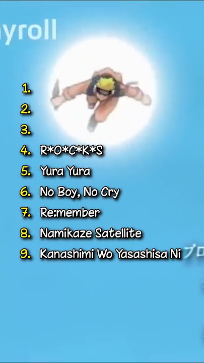 Mi Top 10 Openings de Naruto