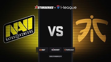 [EN] Natus Vincere vs fnatic | Map 1 – Mirage | Grand Final | StarSeries i-League Season 7