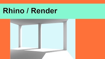 Rhino Render Basics