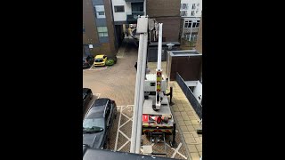 Locating a hidden leak behind PVC Metal cladding Facade on New Build Flats Central London